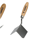 TOPEX 13A835 lžíce zed. štukatérská 85x60mm (vnější roh) nerez Topex