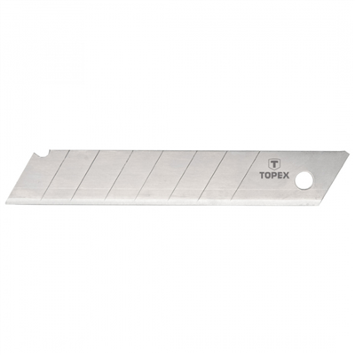 nůž náhradní odlamovací 18mm 10ks Topex