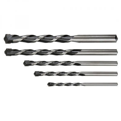 sada vrtáků do betonu •4-10mm 5ks válc.stopka Graphite