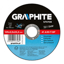 Graphite 57H708 kotouč řezný •125x22x2,5 na ocel Graphite