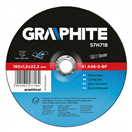 Graphite 57H718 kotouč řezný •180x22x1,6 na kov Graphite