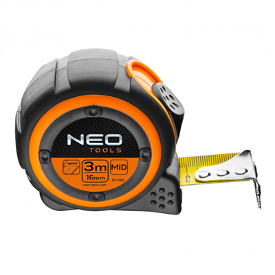 metr svinovací 3m/16mm ocel magnet vysoce odolný NEO tools