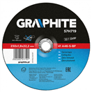Graphite 57H719 kotouč řezný •230x22x1,9 na kov Graphite