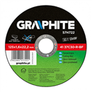 Graphite 57H722 kotouč řezný •125x22x1,6 na kámen Graphite