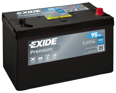 EA954 Autobaterie Exide Premium - 95Ah