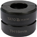 Náhradní čelisti k lisovacím kleštím YT-21735 typ TH 16mm