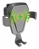 Compass 06295 Držák telefonu LUKE-V bezdrátové nabíjení 10W silver