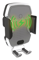 Compass 06301 Držák telefonu LUKE-X bezdrátové nabíjení 10W silver