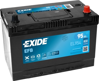 EL954 Autobaterie Exide EFB - 95Ah