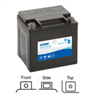 Exide AGM12-31 AGM12-31 motobaterie EXIDE AGM naplněná z výroby 12V 30Ah 430A 166x126x175