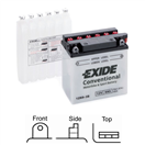Exide 12N9-3B 12N9-3B motobaterie EXIDE suchá, přednabitá 12V 9Ah 85A 135x75x139