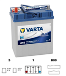 Varta 540127 Baterie VARTA BLUE dynamic Asia - 40Ah