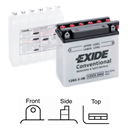 Exide 12N5,5-3B 12N5,5-3B motobaterie EXIDE suchá, přednabitá 12V 5,5Ah 45A 135x60x130