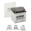 Exide EB30L-B EB30L-B motobaterie EXIDE suchá, přednabitá 12V 30Ah 300A 165x130x176