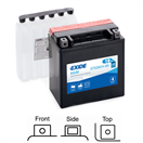 Exide ETX20CH-BS ETX20CH-BS motobaterie EXIDE AGM suchá, přednabitá 12V 18Ah 230A 150x87x161