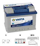 Varta 560409 Baterie VARTA Blue dynamic - 60Ah