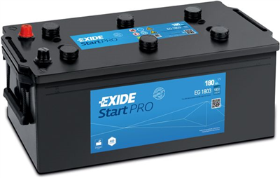 EG1803 Autobaterie Exide StartPro - 180Ah