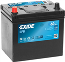 Exide EL605 EL605 Autobaterie Exide EFB - 60Ah
