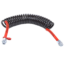 1319-504802 hadice spirálová červená M22x1.5 - 4,5 m