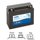 Exide AGM12-23 AGM12-23 Motobaterie Exide BIKE AGM Ready - 21Ah