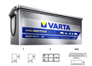 VARTA 670104 - Baterie  Promotive BLUE - 170Ah