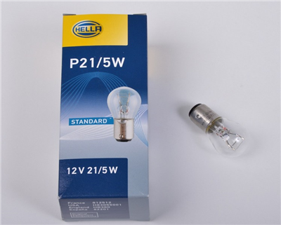žárovka 12V 21/5W BAY15d HELLA