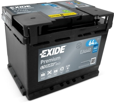 EA640 Autobaterie Exide Premium - 64Ah