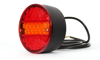 Sdružené zadní poziční světlo, 12V-24V, LED, W19D