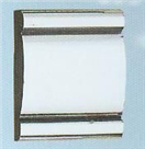 482-32202B Samolepící lišta chromovaná, 2x černý proužek, 5m, 25x5mm; 32202B/5