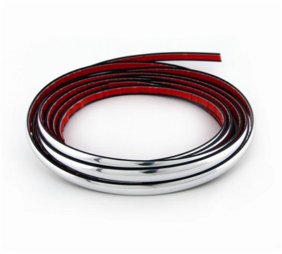 Samolepící lišta chrom 12mm x 8m, 58990
