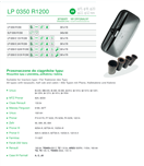 141-LP0350R1200 Univerzální zrcátko k traktoru, LP0350R1200