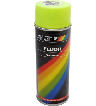 Motip Fluor žlutý 400ml