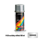 Motip 370-SD0005 Motip Barva SD na disky stříbrná 150ml