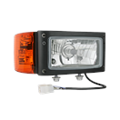 911-42780 Světlo H4 L4F 245x110, držák omega, 12V žárovka, kabel 3m, 42780