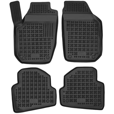 Gumové autokoberce Škoda Fabia II. 2007-2014