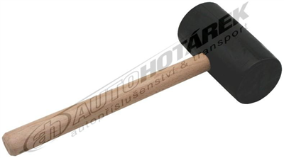 Gumová palička 0,80 kg (černá)