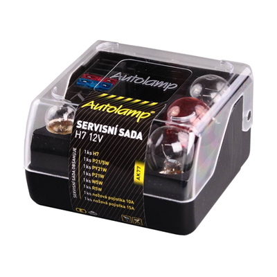 Sada autožárovek (H7)