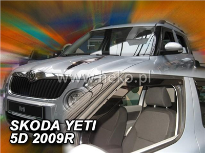 Ofuky oken Škoda Yeti 2009-2017 (přední)