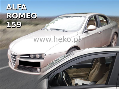 Ofuky oken Alfa Romeo 159 2005-2011 (přední, sedan)