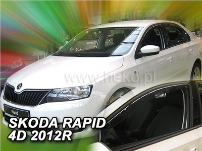 Ofuky oken Škoda Rapid 2012-2019 (přední)