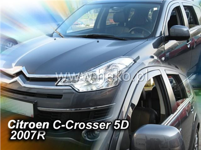 Ofuky oken Citroen C-Crosser 2007-2012 (4 díly)