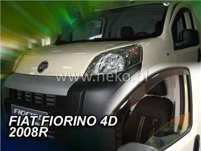 Ofuky oken Fiat Fiorino 2007- (přední)
