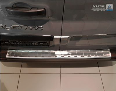 Ochranná lišta hrany kufru Opel Vivaro 2014-2019 (matná)