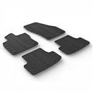 Gledring 0476 Gumové autokoberce Škoda Karoq 2017-