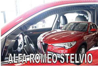 Ofuky oken Alfa Romeo Stelvio 2017- (přední)
