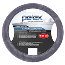 Petex 433110803 Plyšový potah na volant (šedý, průměr 38cm)