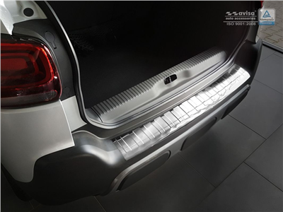 Ochranná lišta hrany kufru Citroen C3 Aircross 2017- (matná)