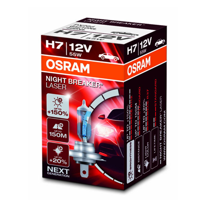 Autožárovka H7 12V 55W PX26d Night Breaker Laser