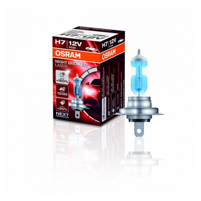 Autožárovka H7, 12V, 55W, PX26d, Night Breaker Silver