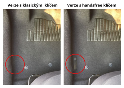 Gumové autokoberce Dacia Duster 2018-2024 (klasický klíč)